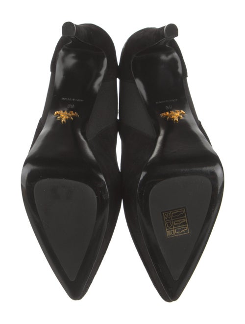 Prada Suede Chelsea Boots