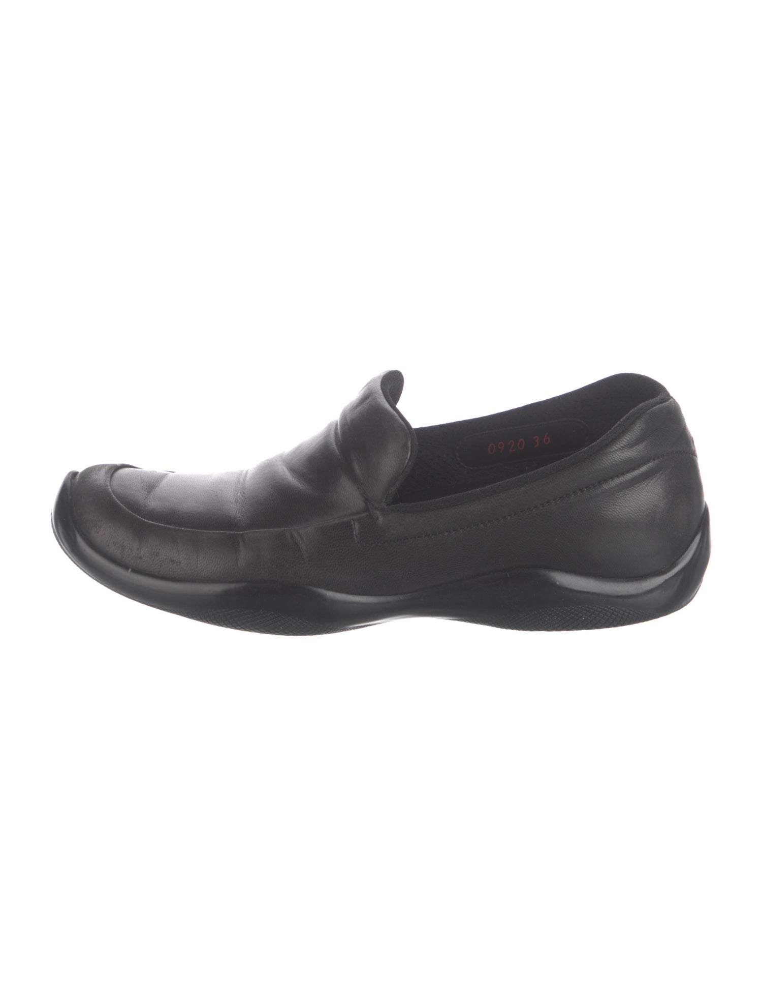 Prada Leather Loafers