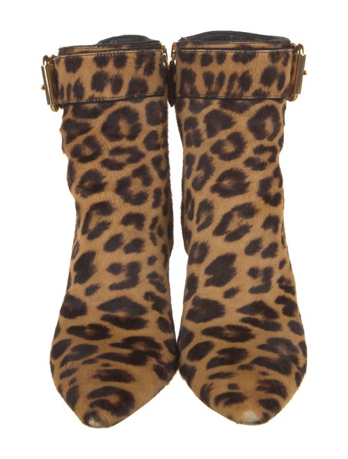 Prada Ponyhair Animal Print Boots