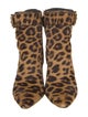 Prada Ponyhair Animal Print Boots