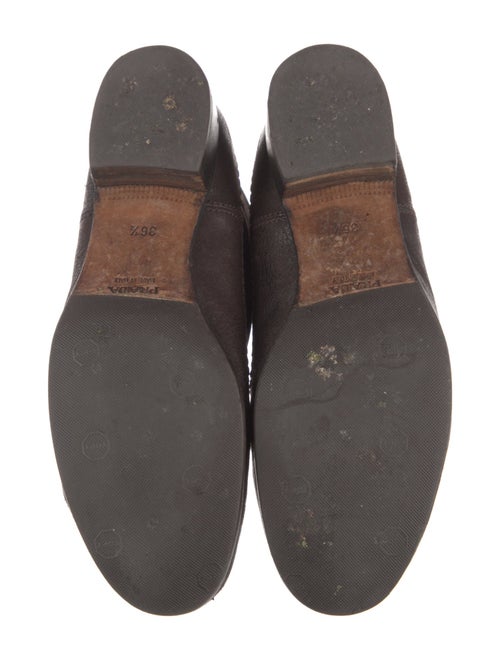 Prada Leather Combat Boots