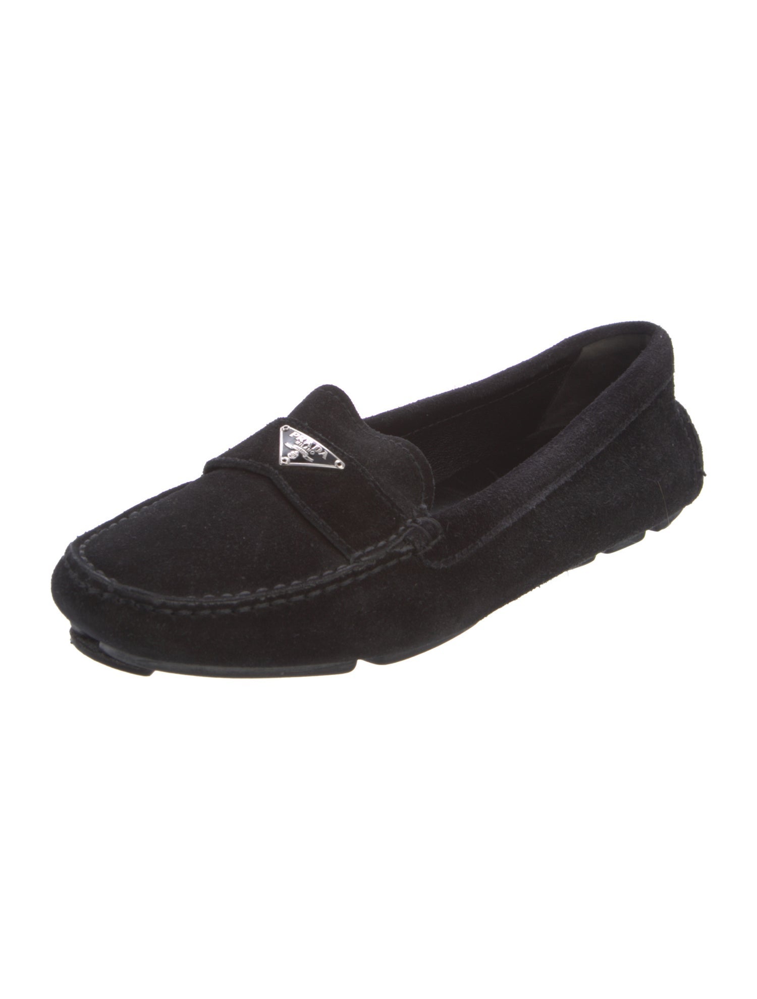 Prada Suede Loafers