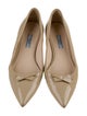 Prada Patent Leather Ballet Flats