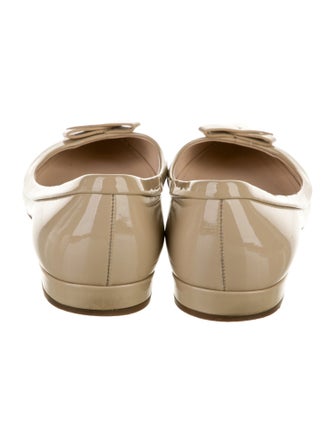 Prada Patent Leather Ballet Flats