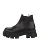 Prada Leather Combat Boots