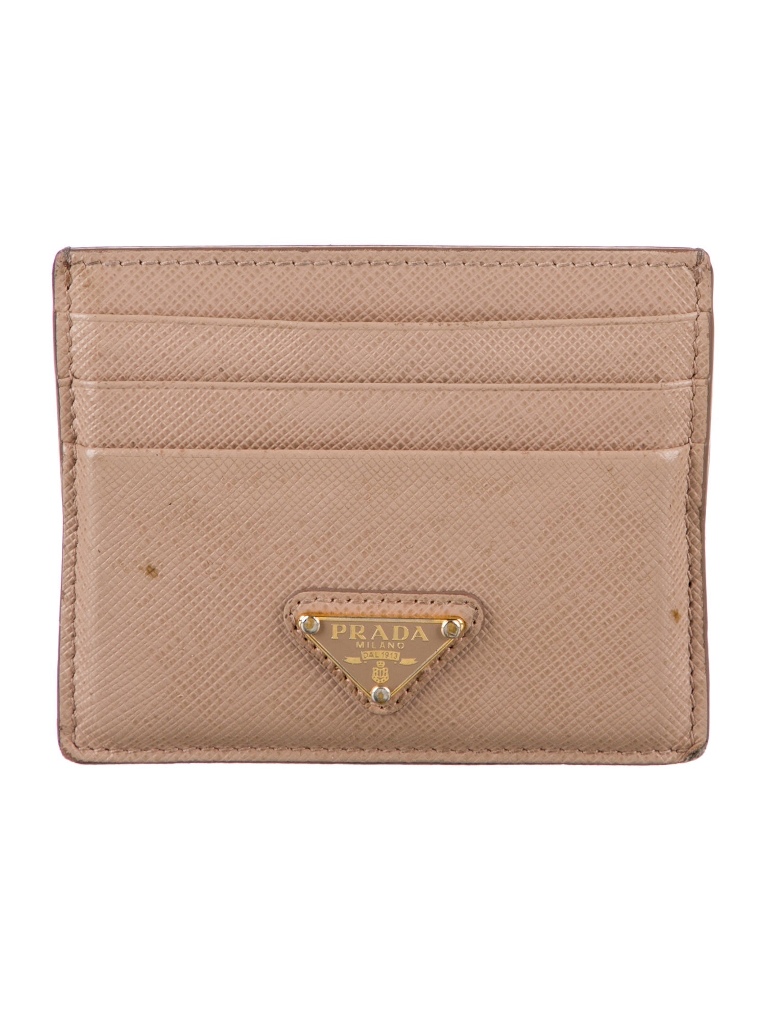 Prada Saffiano Lux Leather Card Holder
