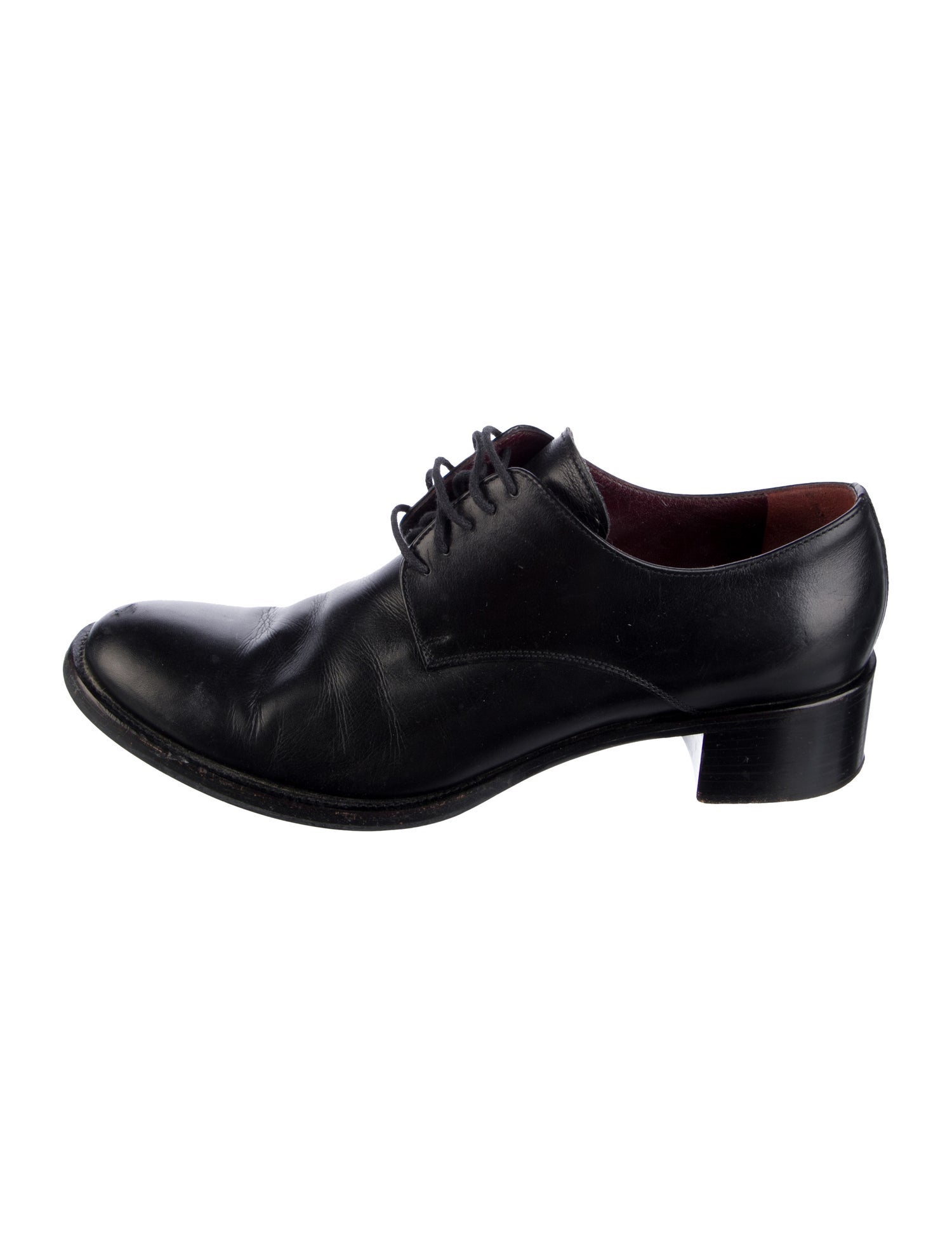 Prada Leather Oxfords