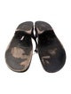Prada Leather Flip Flops