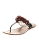 Prada Patent Leather Flip Flops