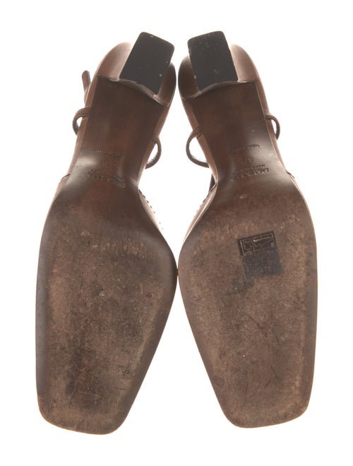 Prada Leather Slingback Pumps