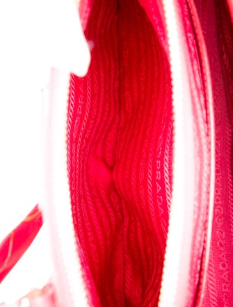 Prada Saffiano Leather Galleria Double Zip Mini