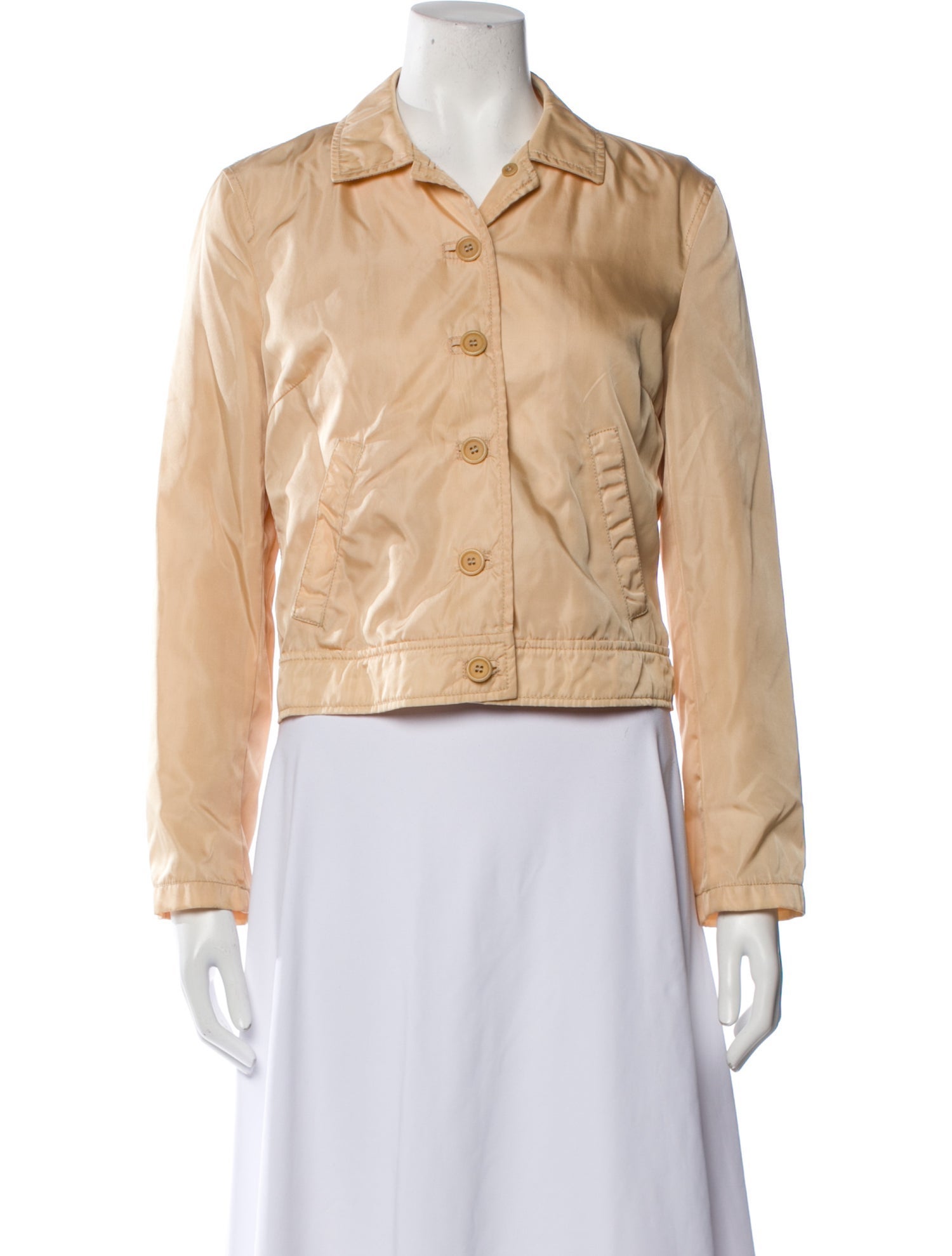 Prada Floral Print Denim Jacket