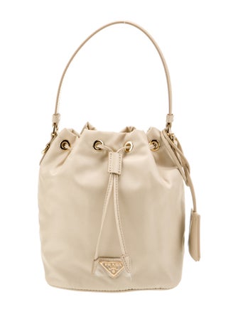 Prada Tessuto Nylon Bucket Bag Mini