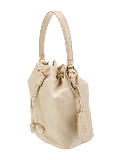 Prada Tessuto Nylon Bucket Bag Mini