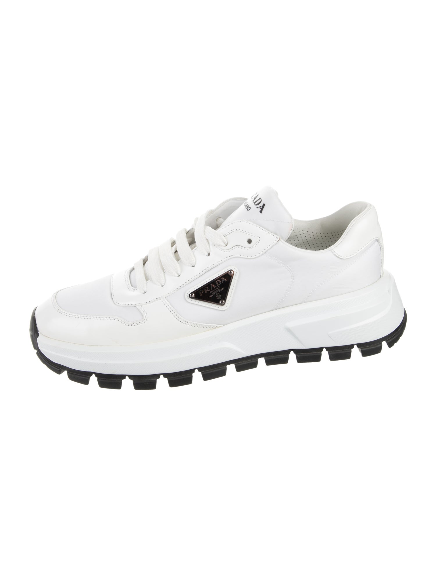 Prada Leather Sneakers