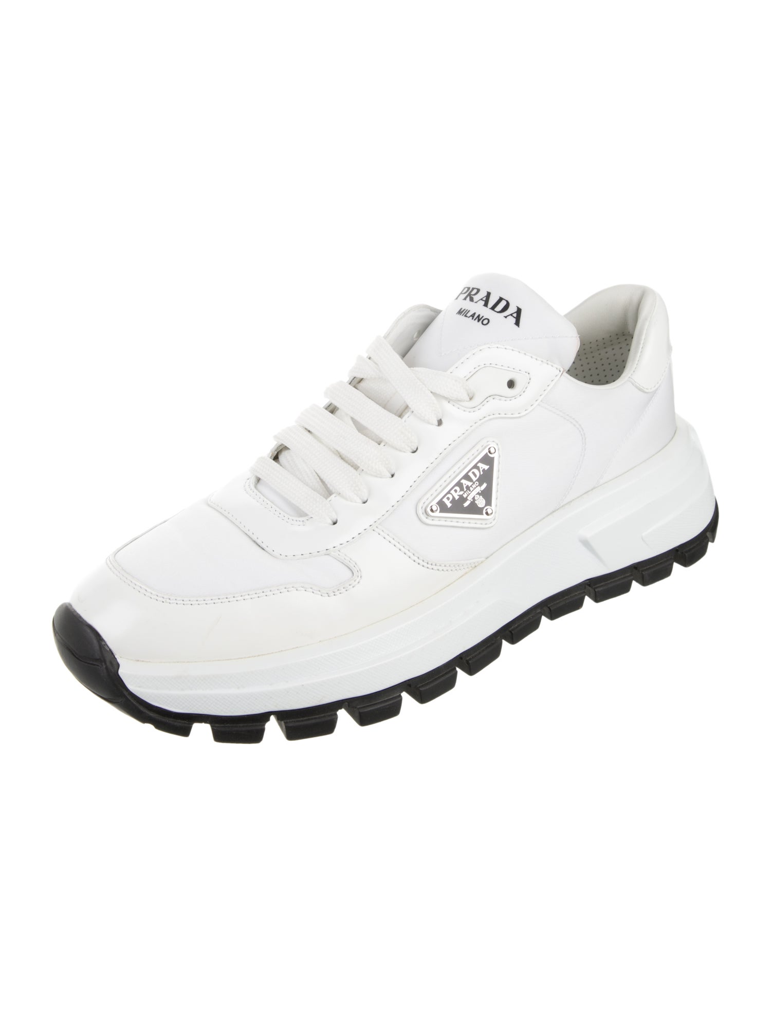 Prada Leather Sneakers