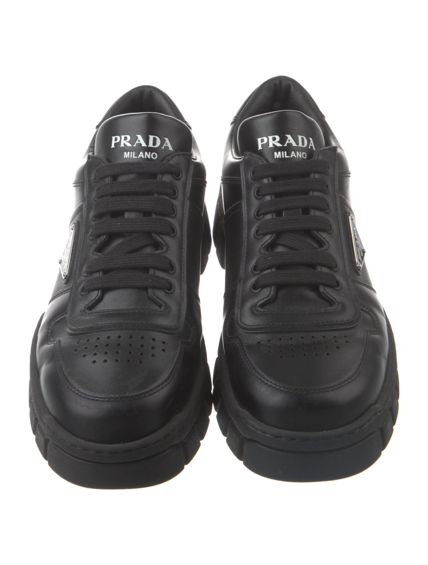 Prada Leather Sneakers