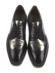 Prada Leather Lasercut Accents Oxfords
