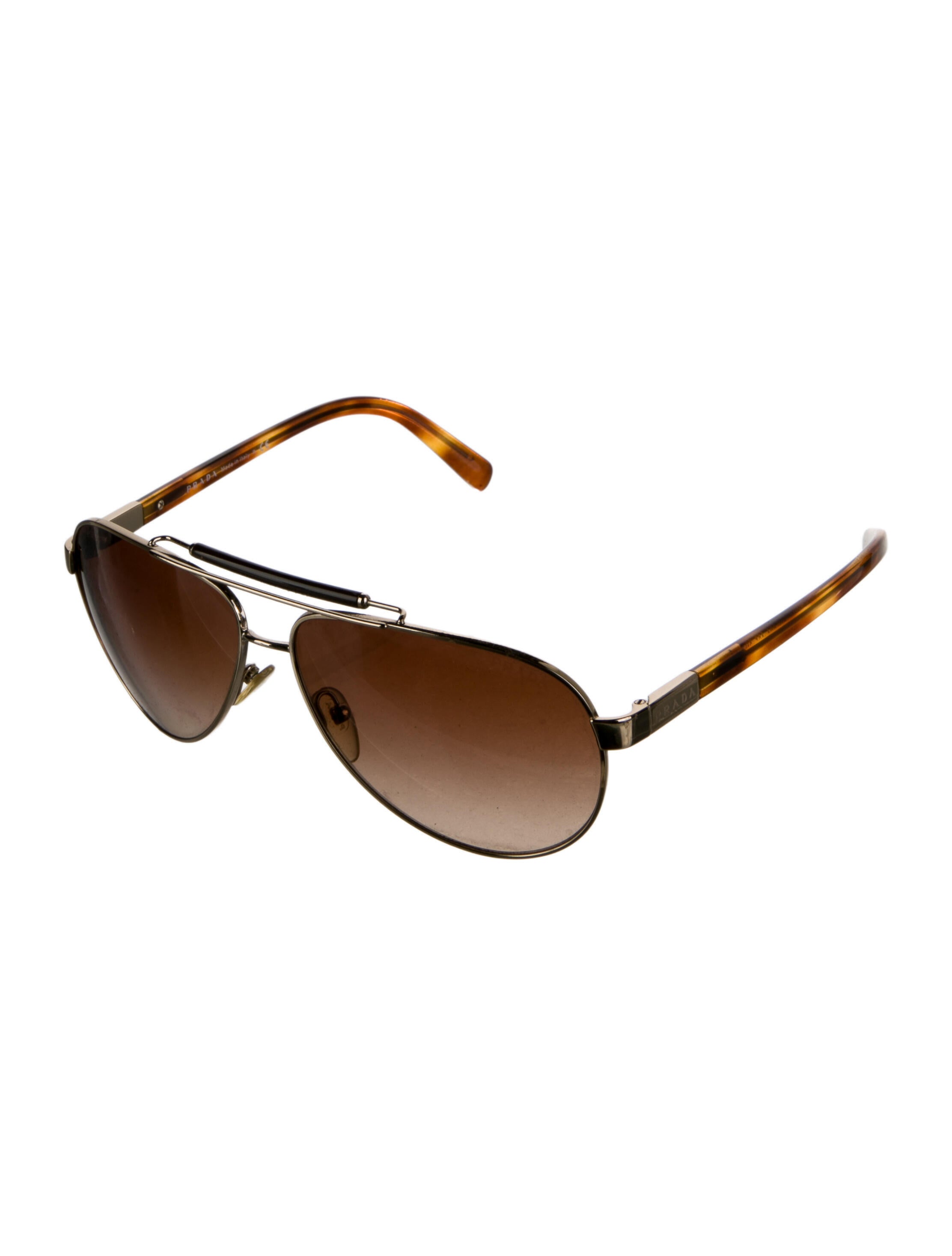 Prada Aviator Gradient Sunglasses