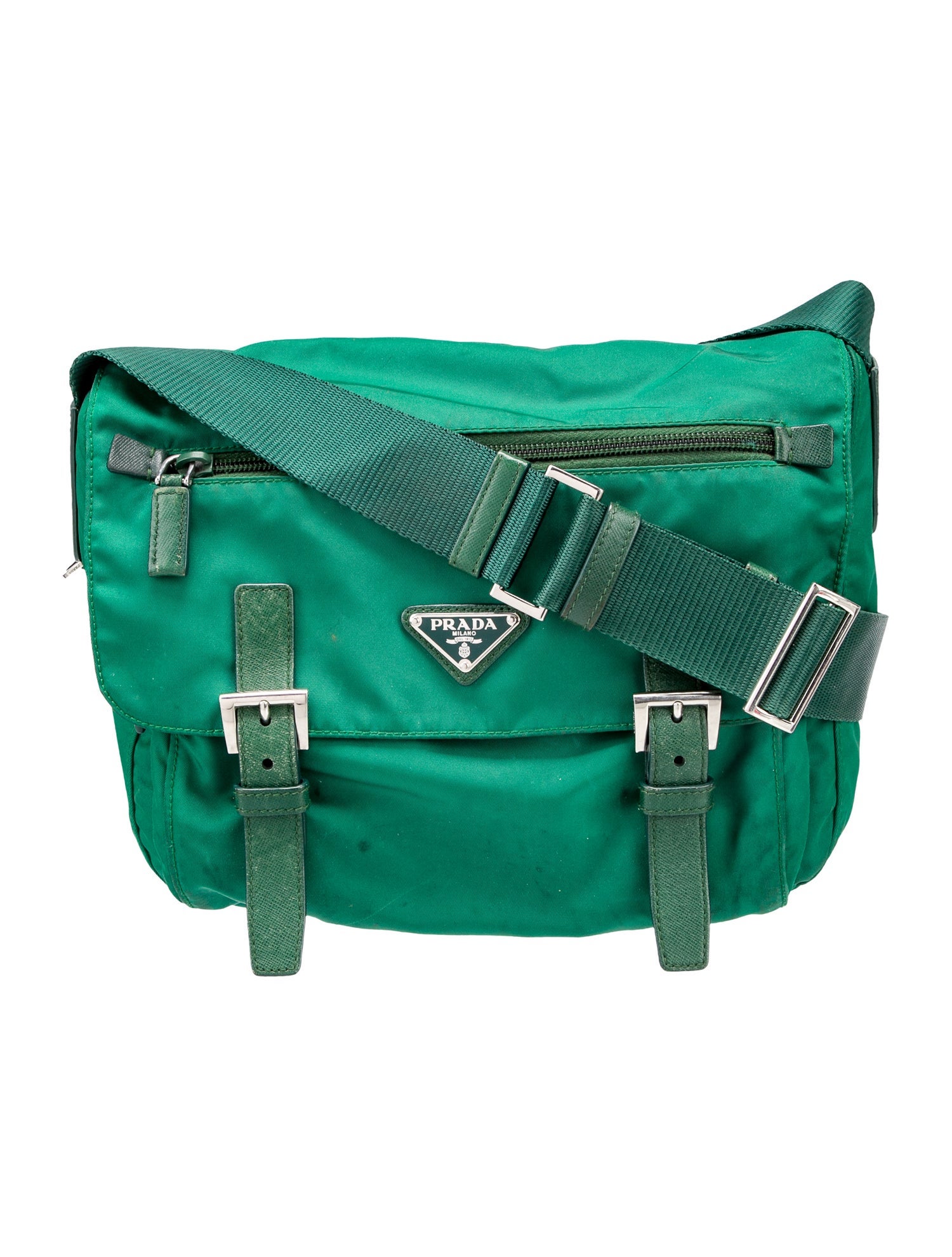 Prada Tessuto Nylon Messenger Bag Small