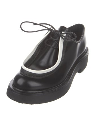 Prada Leather Oxfords