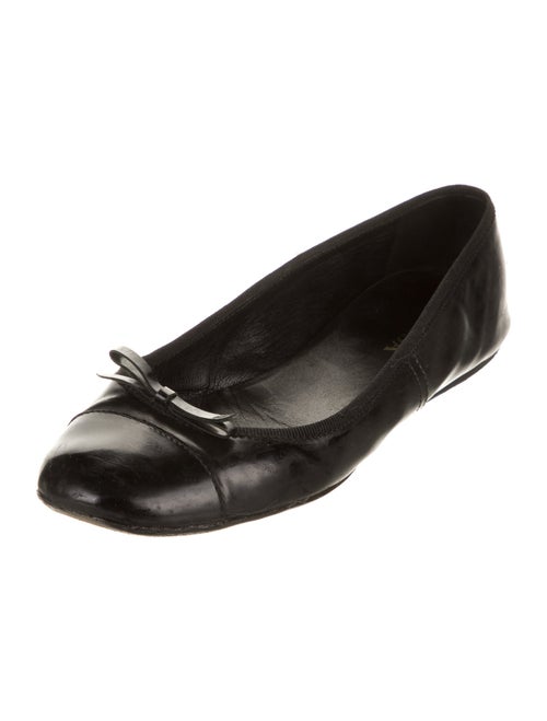 Prada Leather Ballet Flats