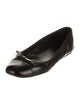 Prada Leather Ballet Flats