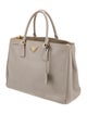 Prada Saffiano Leather Galleria Double Zip Large