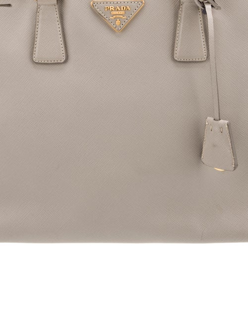 Prada Saffiano Leather Galleria Double Zip Large