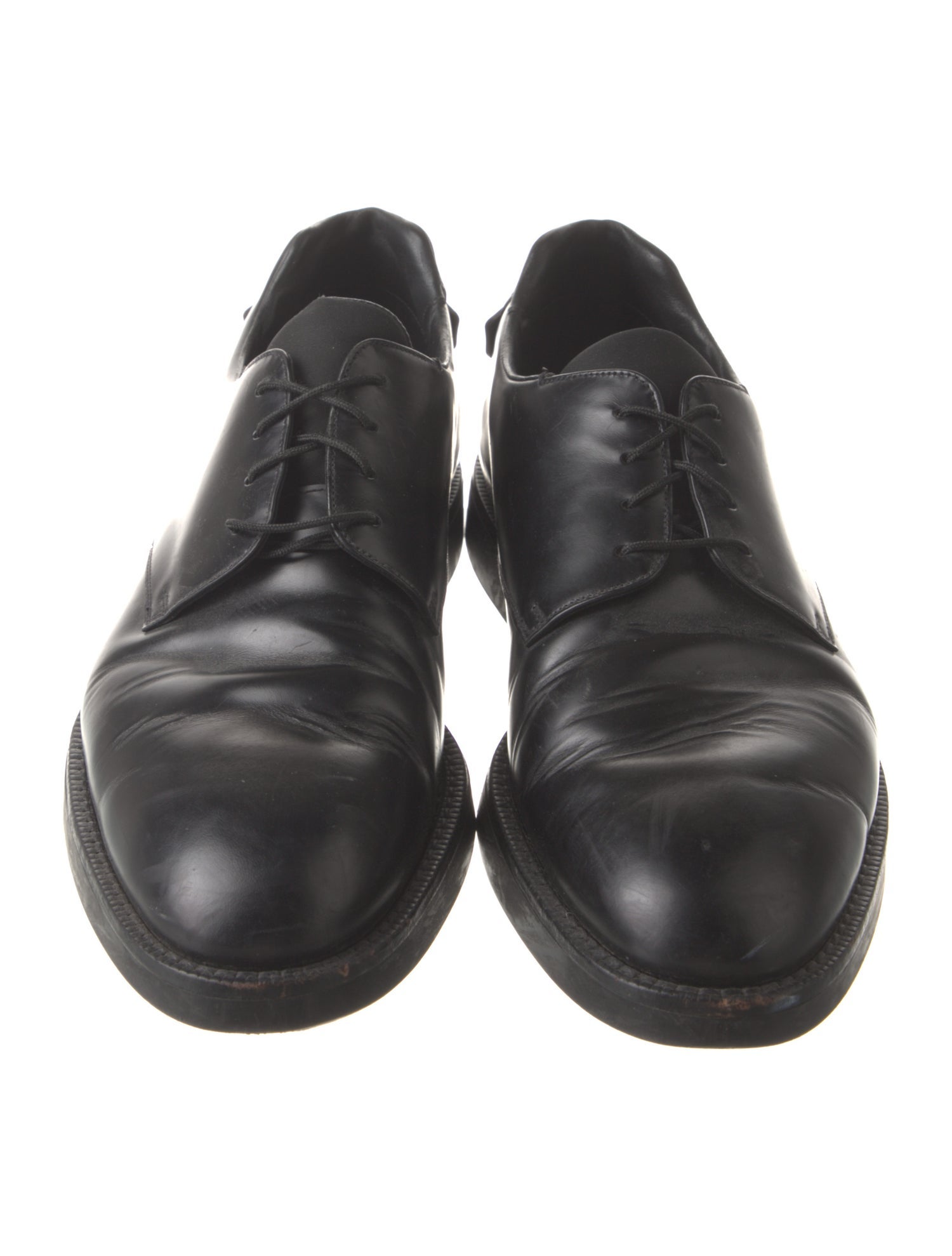 Prada Leather Derby Shoes