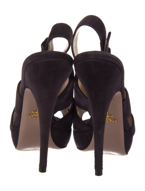 Prada Suede Gladiator Sandals