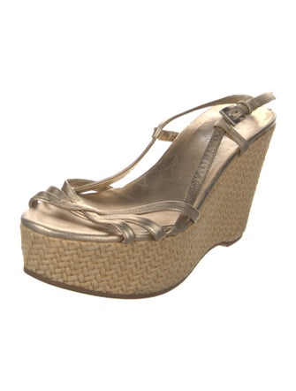 Prada Leather Espadrilles