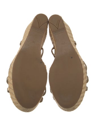 Prada Leather Espadrilles