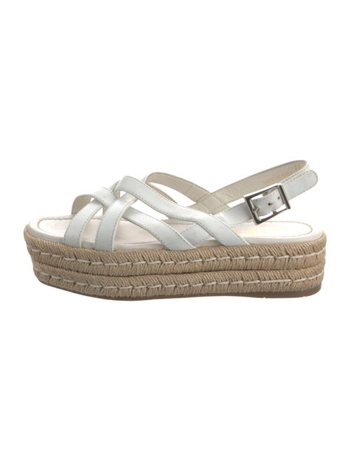 Prada Leather Espadrilles