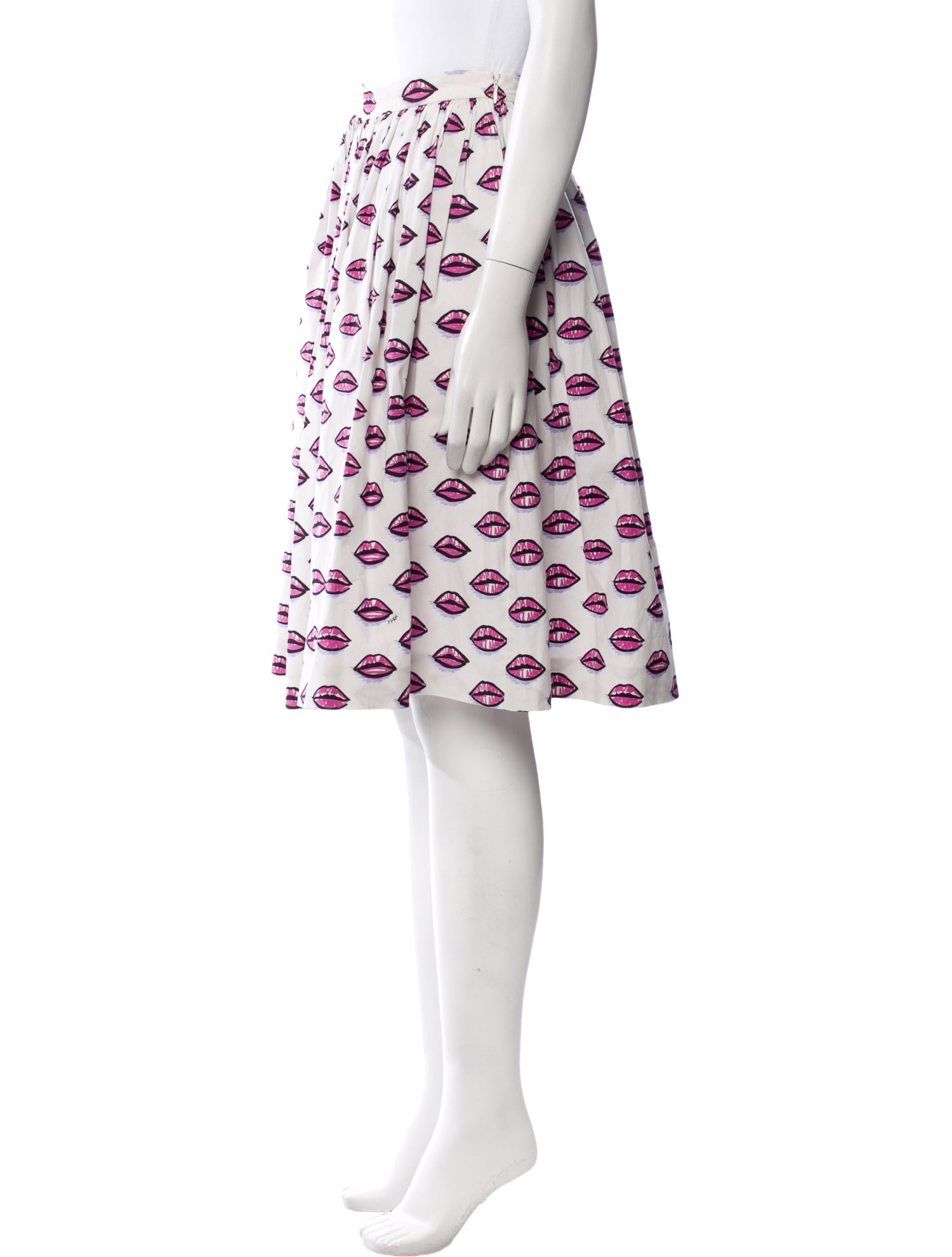 Prada 2017 Knee-Length Skirt