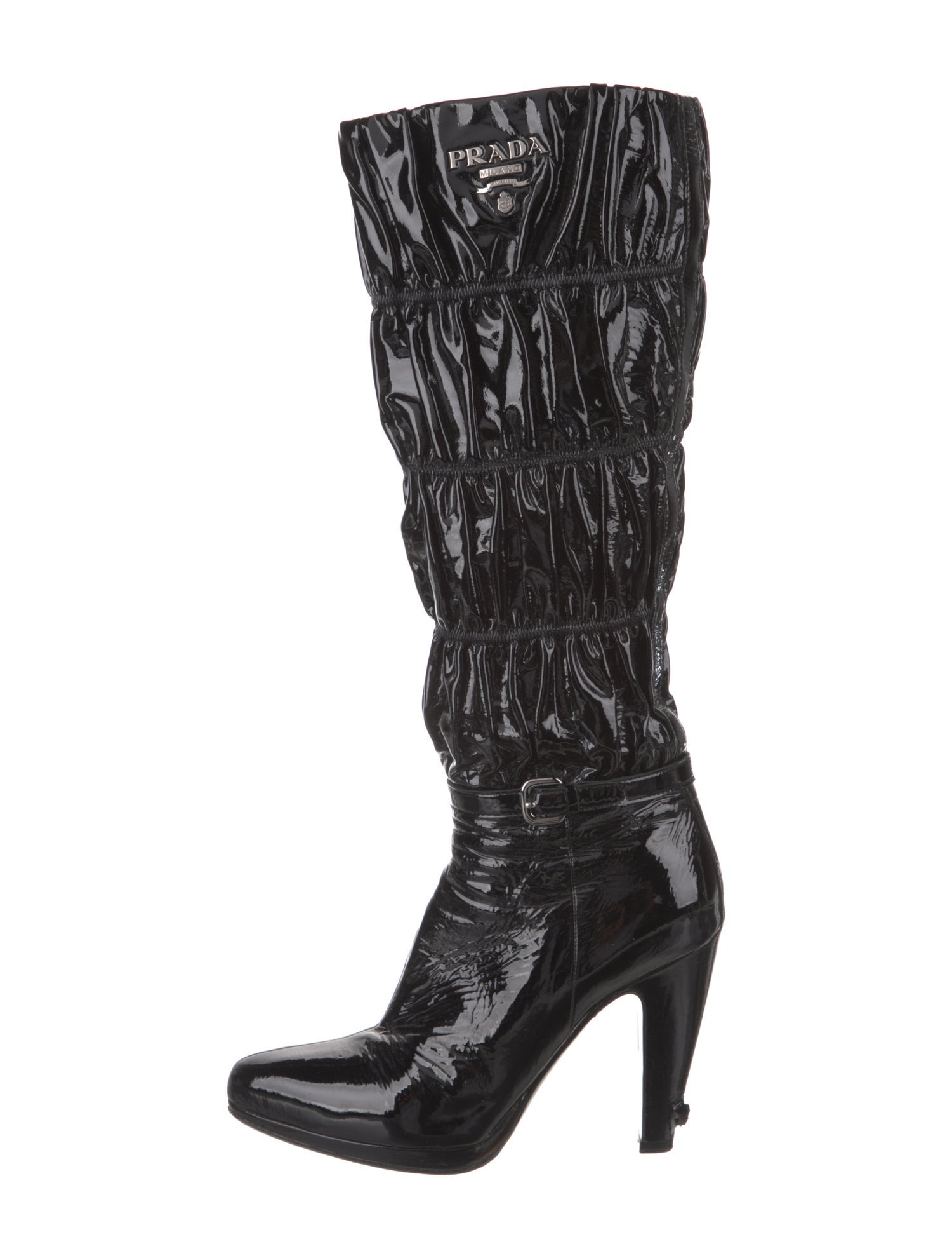 Prada Patent Leather Boots