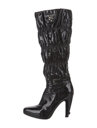 Prada Patent Leather Boots