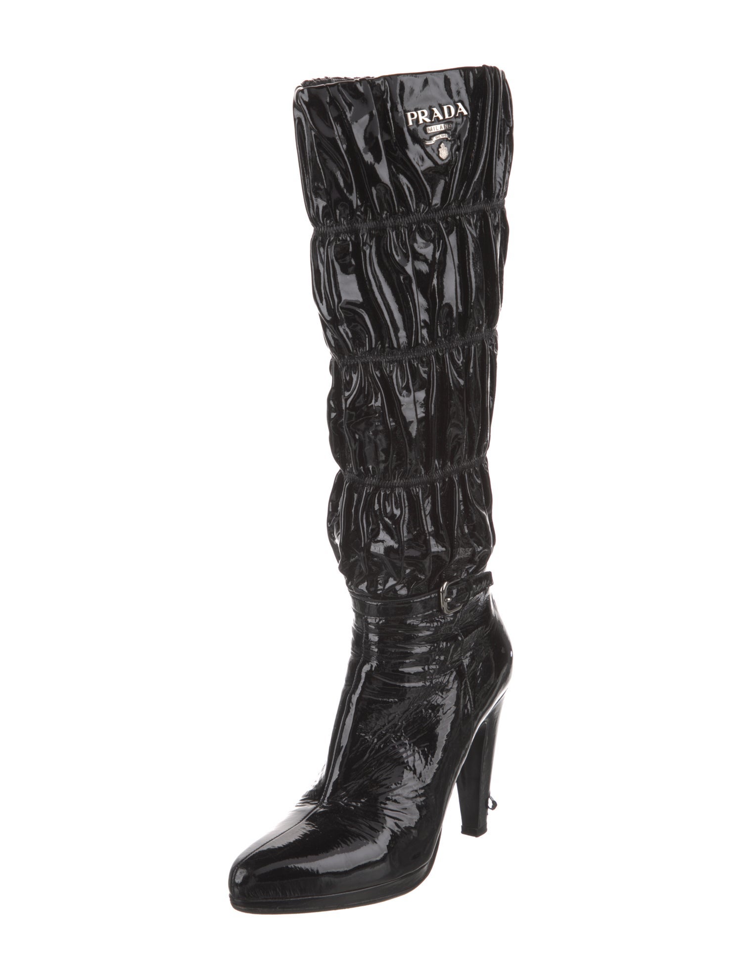 Prada Patent Leather Boots