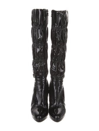 Prada Patent Leather Boots