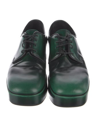 Prada Leather Derby Shoes