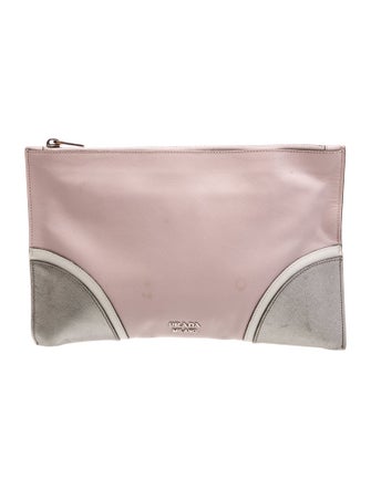 Prada Saffiano Leather Clutch