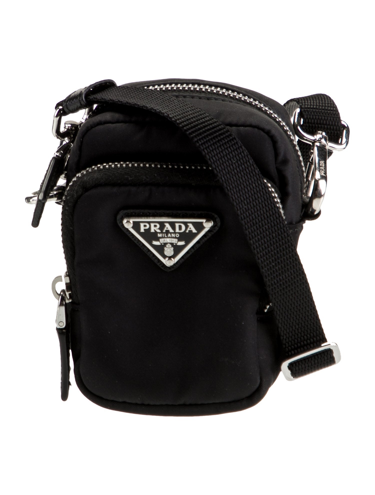 Prada Saffiano Leather Messenger Bag Mini