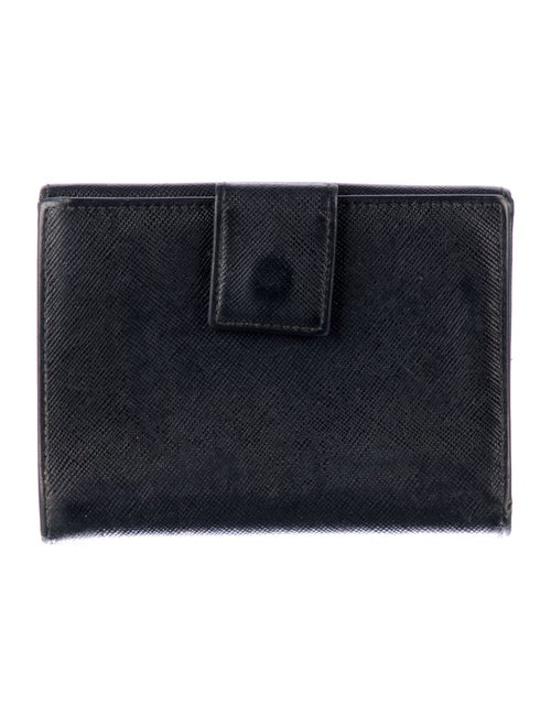 Prada Saffiano Leather Compact Wallet