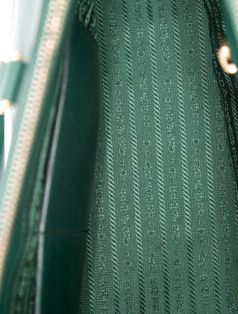 Prada Saffiano Leather Galleria Double Zip Large