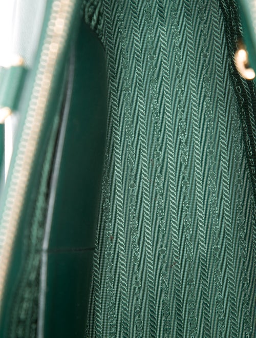 Prada Saffiano Leather Galleria Double Zip Large