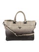 Prada Glace Calf Leather Weekender Bag