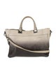 Prada Glace Calf Leather Weekender Bag
