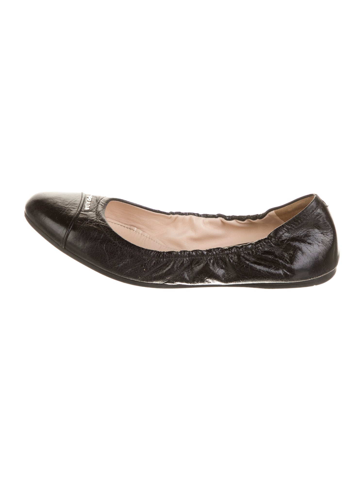 Prada Leather Ballet Flats