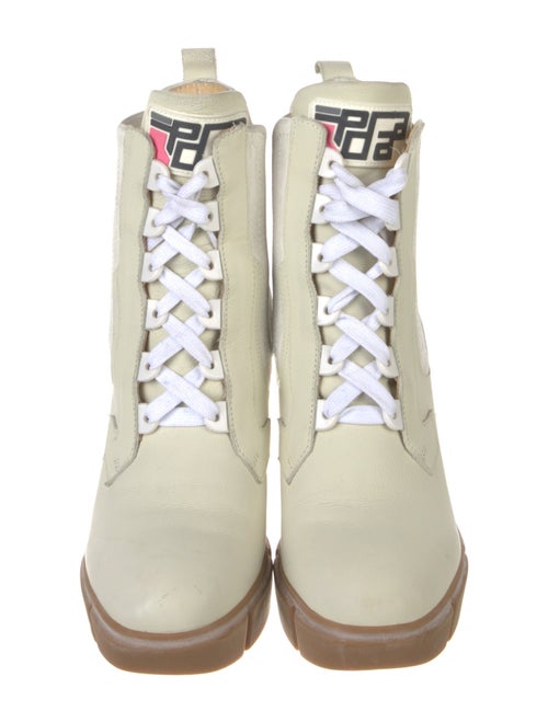 Prada Leather Chelsea Boots