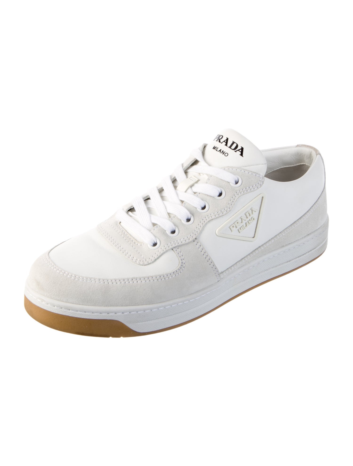 Prada Leather Sneakers
